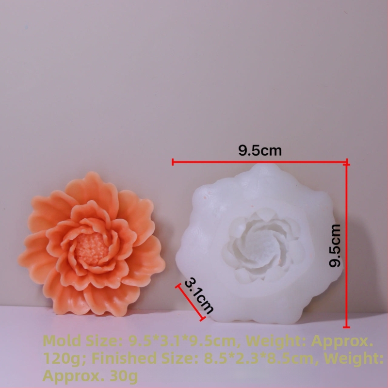 Silikónová forma na koláče s nepravidelným tvarom – vhodná na aromaterapeutické sviečky, difúzne kamene, mydlo a živice