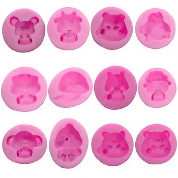 12 tähtkujude loomade silikoonvormid tortide kaunistamiseks, šokolaadile ja küünalde valmistamiseks