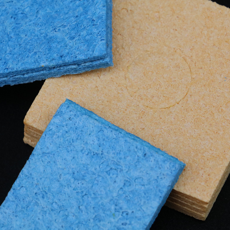 JY Suvirinimo geležies valymo kempinė — aukštos temperatūros kempinė antgalio valymui, įgaliota privataus prekinio ženklo