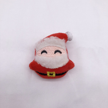 Brošňa z plyšu PP bavlny, vianočná séria, kreslené postavičky, ozdoba na topánky a ponožky