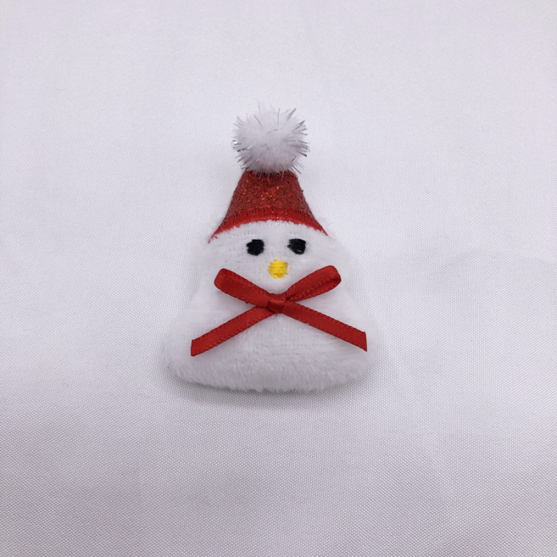 Brošňa z plyšu PP bavlny, vianočná séria, kreslené postavičky, ozdoba na topánky a ponožky