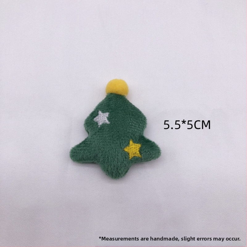 Brošňa z plyšu PP bavlny, vianočná séria, kreslené postavičky, ozdoba na topánky a ponožky