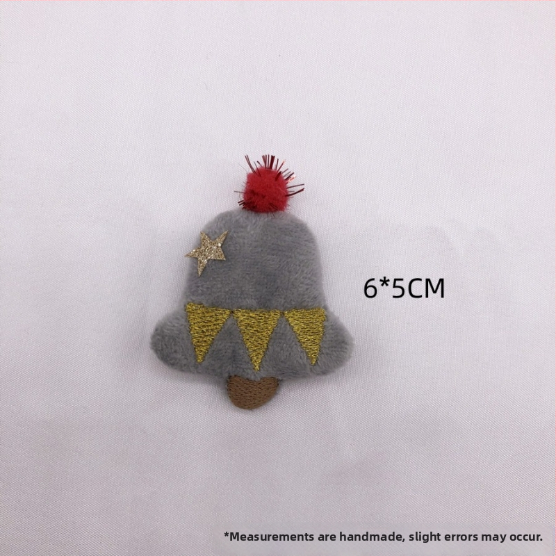 Brošňa z plyšu PP bavlny, vianočná séria, kreslené postavičky, ozdoba na topánky a ponožky