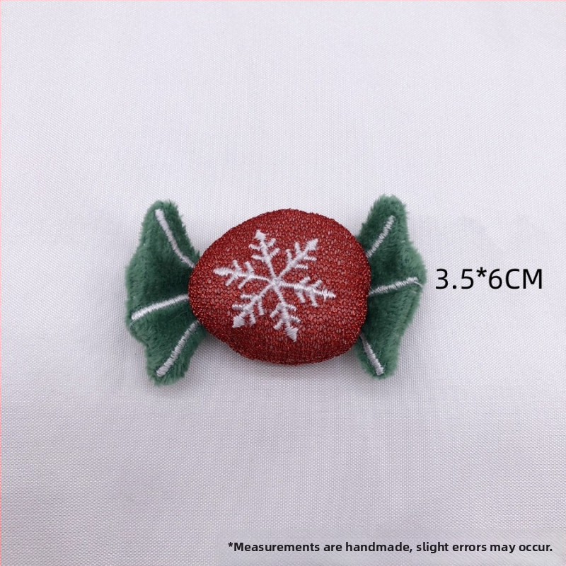 Brošňa z plyšu PP bavlny, vianočná séria, kreslené postavičky, ozdoba na topánky a ponožky