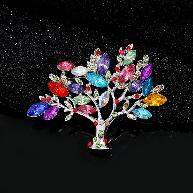 Broșă om de zăpadă pentru Crăciun de la Gini – aliaj, unisex, stil floral, seria Crăciun