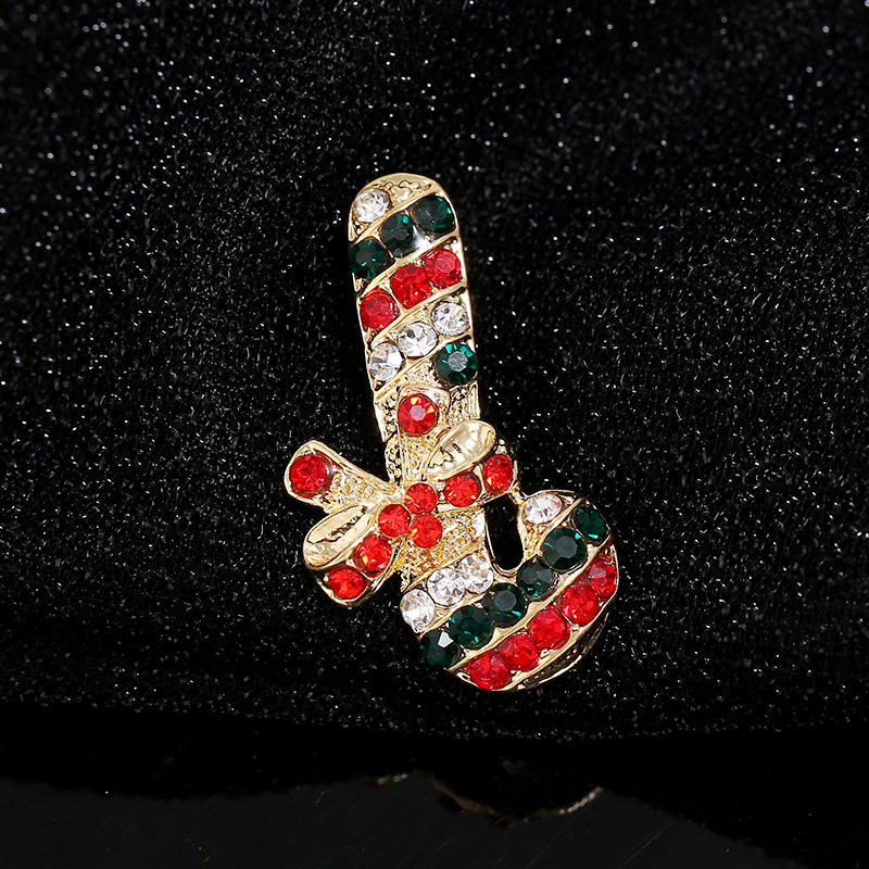 Broșă om de zăpadă pentru Crăciun de la Gini – aliaj, unisex, stil floral, seria Crăciun