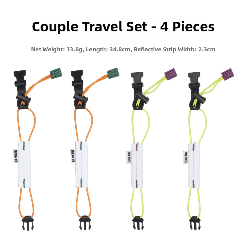 ISEMOUNT Aizsargājošas kāju jostas braukšanai – Garš stils, Lycra/Spandex, ceļa un kalnu velobraukums, nakts skrējiens, brīdinājuma josta