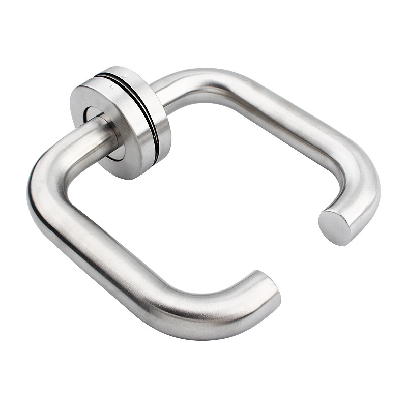 Kľuč pre požiarne dvere z 304 nehrdzavejúcej ocele, guľatá rúra, brúsený povrch, vhodný pre drevené aj kovové dvere