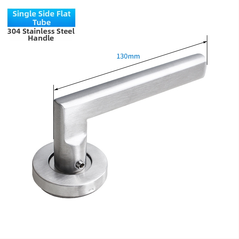 Kľuč pre požiarne dvere z 304 nehrdzavejúcej ocele, guľatá rúra, brúsený povrch, vhodný pre drevené aj kovové dvere