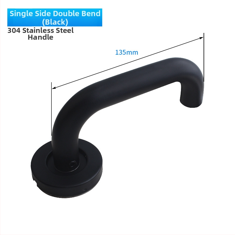 Kľuč pre požiarne dvere z 304 nehrdzavejúcej ocele, guľatá rúra, brúsený povrch, vhodný pre drevené aj kovové dvere