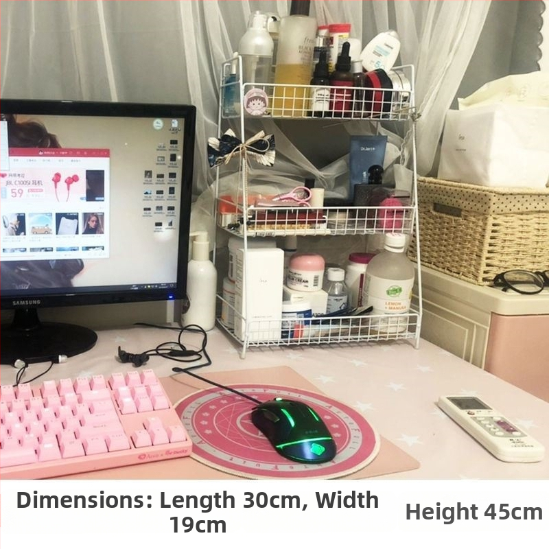 Stojan na čelenky, dvojitá vrstva, sametový držiak, dievčenský štýl, veľká kapacita