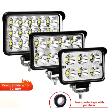 LED automobilių prožektorius, universalus suderinamumas, 400W, 12-80V, 5A, atsparus lietui korpusas