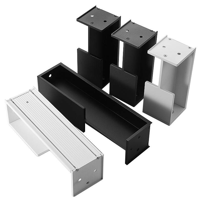 Mâner pentru ușă de dulap, din aliaj de aluminiu, placare electroplatinată, stil lux lejer, model designer