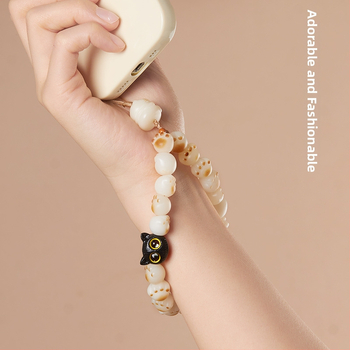 Телефонна висулка Bodhi – тъкана, животинска форма, декоративен ремък за телефон