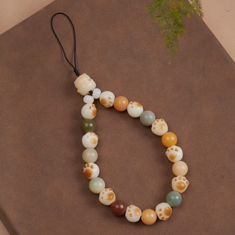 Телефонна висулка Bodhi – тъкана, животинска форма, декоративен ремък за телефон