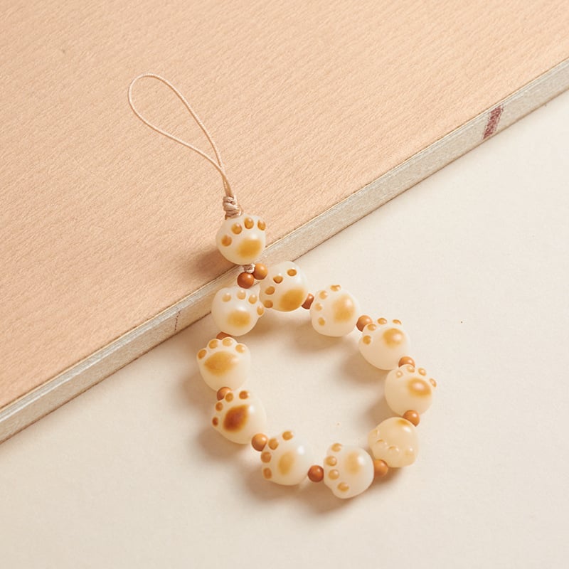 Телефонна висулка Bodhi – тъкана, животинска форма, декоративен ремък за телефон