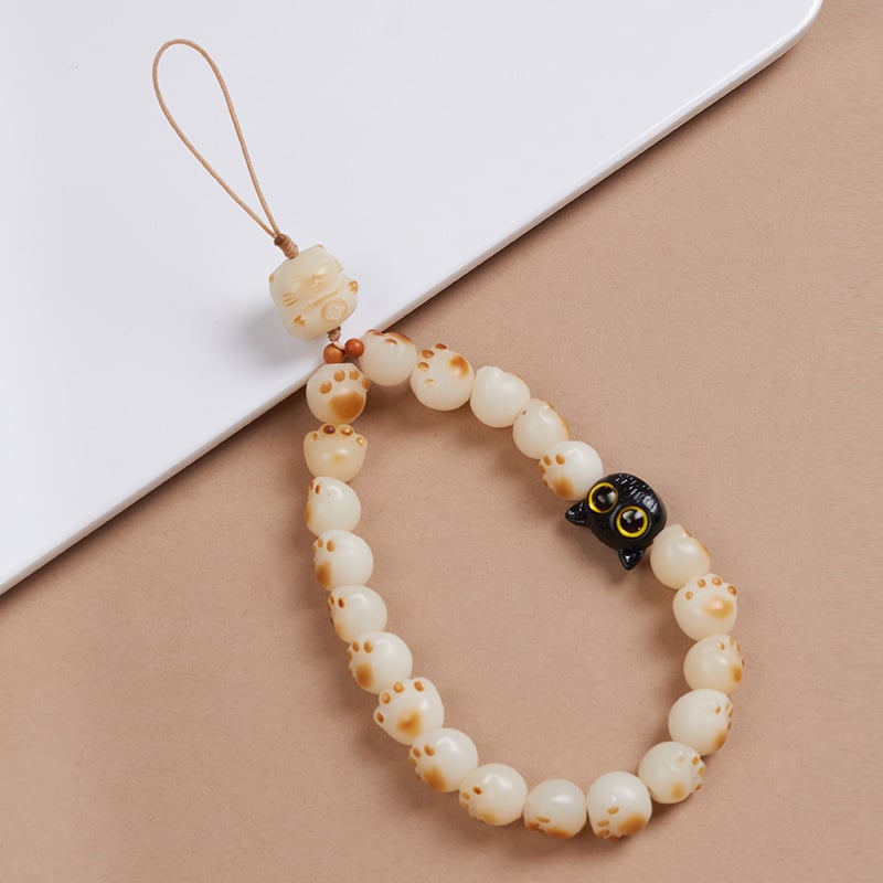 Телефонна висулка Bodhi – тъкана, животинска форма, декоративен ремък за телефон