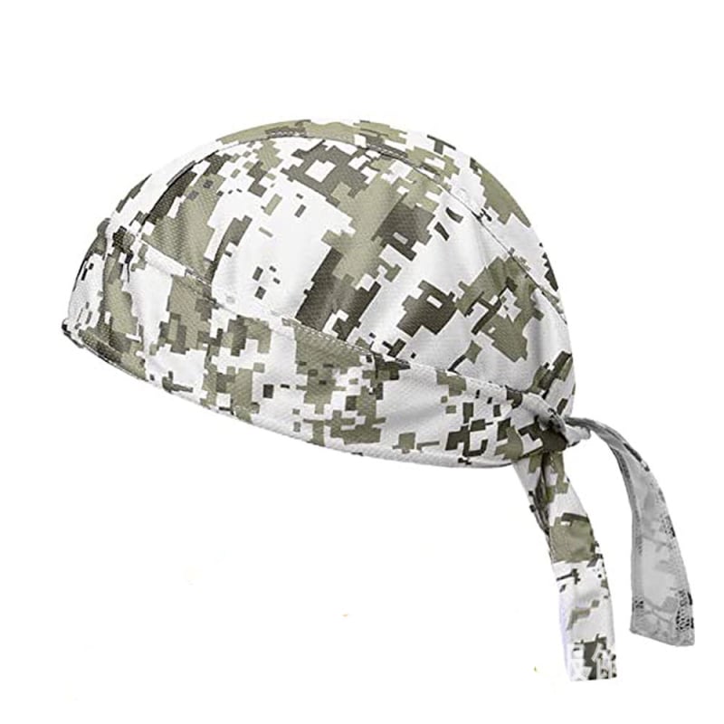 Спортна шапка и шал за глава, унисекс за възрастни, полиестер, модел с печат, за външна употреба