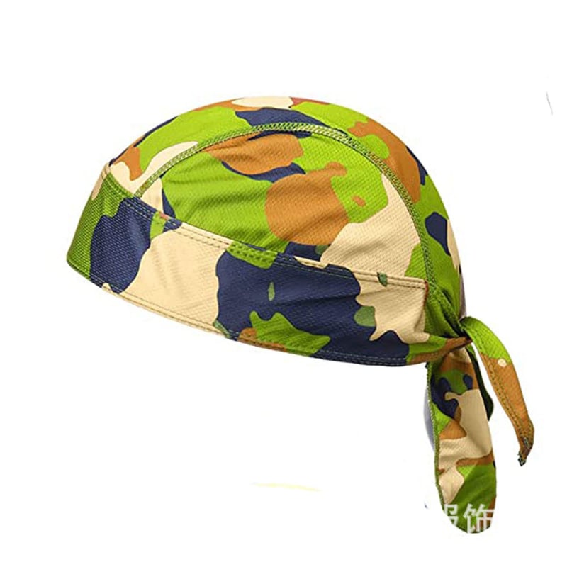 Спортна шапка и шал за глава, унисекс за възрастни, полиестер, модел с печат, за външна употреба