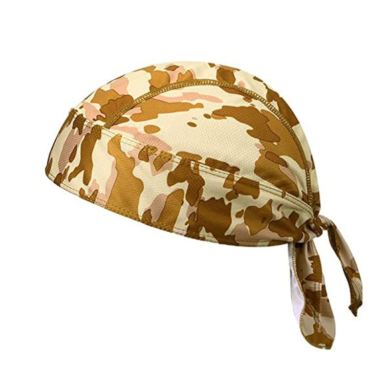 Спортна шапка и шал за глава, унисекс за възрастни, полиестер, модел с печат, за външна употреба