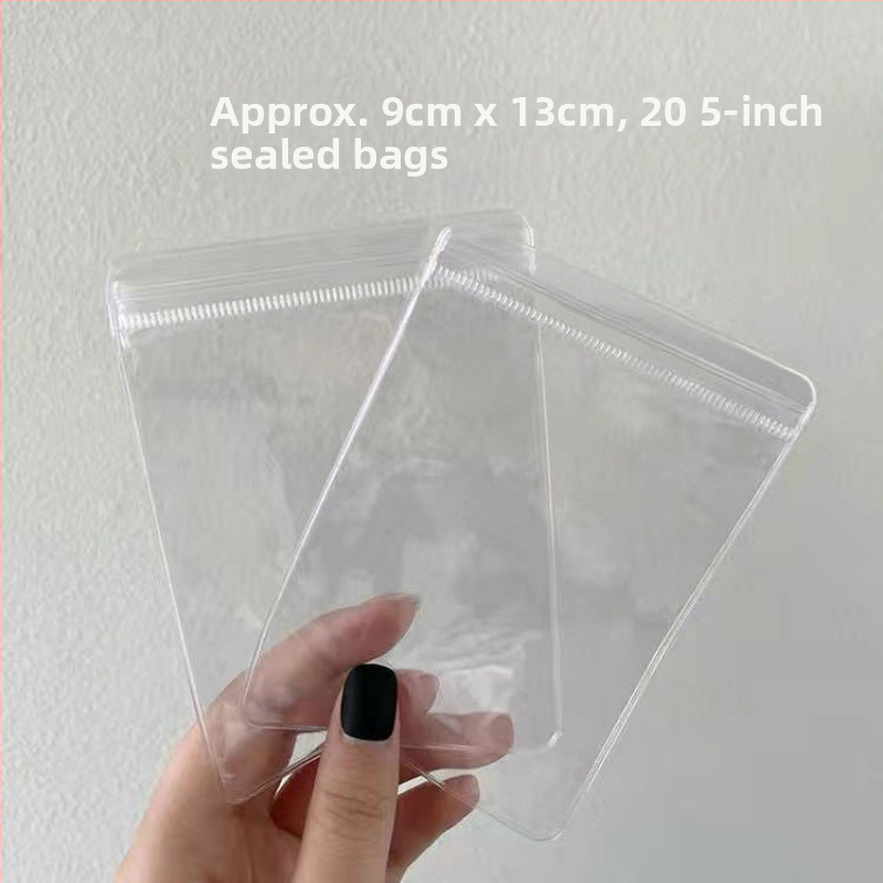 Ékszer kiállító állvány átlátszó PVC tasakkal, por- és oxidáció elleni védelemmel, 6 rétegű, utazási szervező