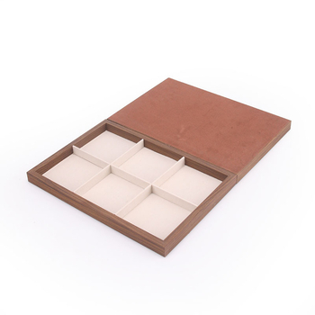Cutie de prezentare bijuterii - toate într-un singur loc, PVC, formă dreptunghiulară, tehnică de îmbinare (un nivel)