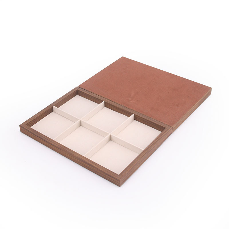 Cutie de prezentare bijuterii - toate într-un singur loc, PVC, formă dreptunghiulară, tehnică de îmbinare (un nivel)