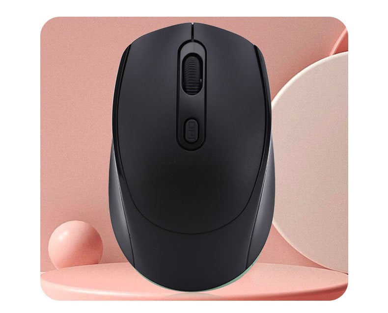 Bežični miš s dvostrukim režimom, tih rad, 1600 DPI, model yy-01, 2.4G Bluetooth, kompatibilno sa stolnim računalom i prijenosnikom