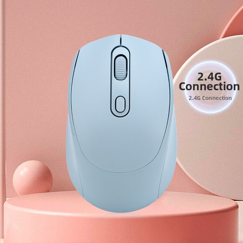 Bežični miš s dvostrukim režimom, tih rad, 1600 DPI, model yy-01, 2.4G Bluetooth, kompatibilno sa stolnim računalom i prijenosnikom