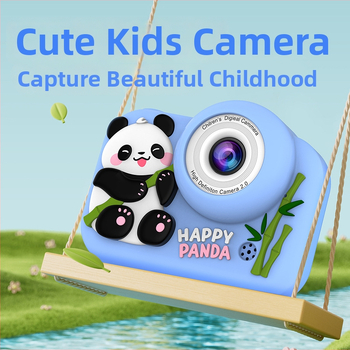 Детски дигитален фотоапарат I5-72 със 2.0-инчов LCD екран, 12–20 MP пиксели, слот за карта памет, живот на батерията 1–3 часа, корпус от силиконов пластмаса