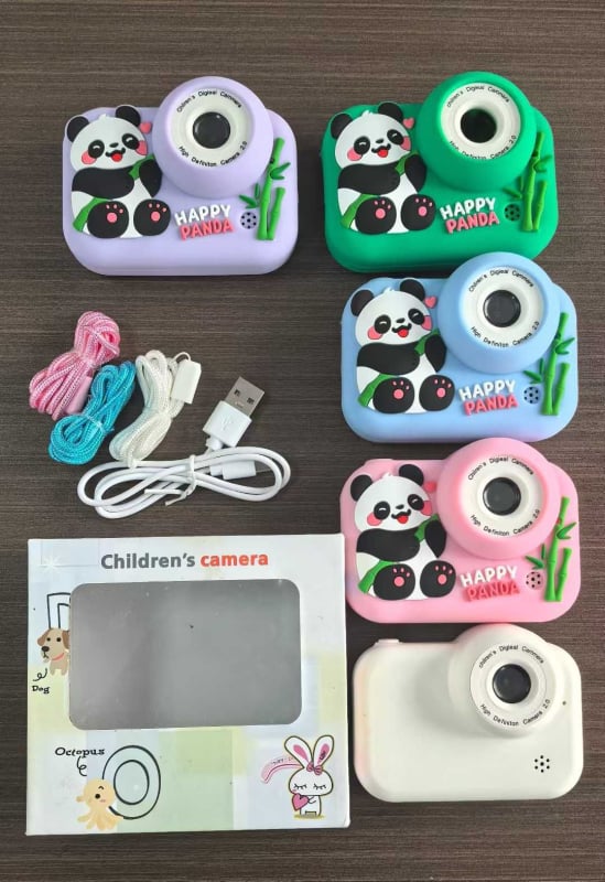 Детски дигитален фотоапарат I5-72 със 2.0-инчов LCD екран, 12–20 MP пиксели, слот за карта памет, живот на батерията 1–3 часа, корпус от силиконов пластмаса