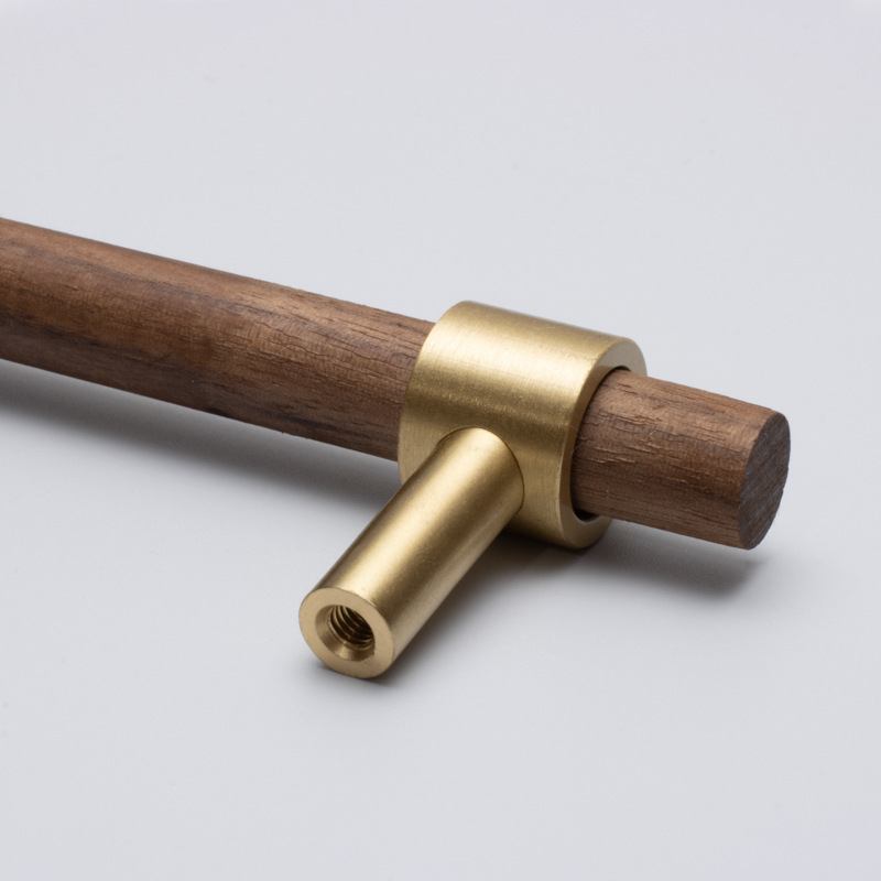 Ručka za ormar i ladicu, materijal: bakar, model: 0087, stil: novi kineski stil; moderni minimalistički dizajn; lagani luksuz