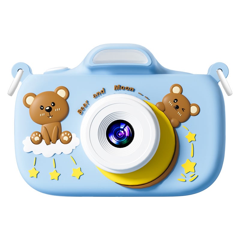 Детска цифрова камера Y24 с 2,4-инчов LCD, TF карта за съхранение, двойна камера, батерия 1000 mAh