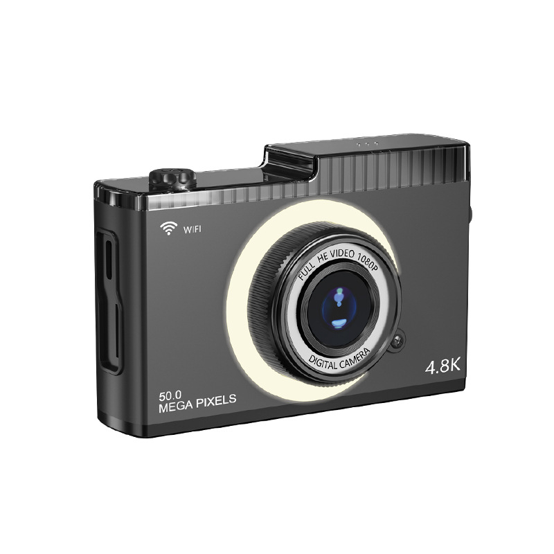 Cameră digitală WiFi Y5 cu 24MP+, zoom optic 8x, ecran LCD de 2,4 inch, stabilizare imagine