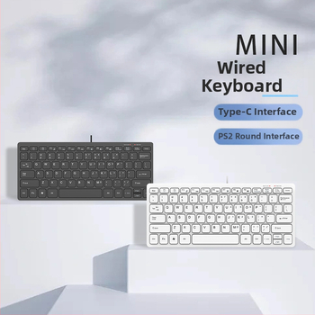 Membránová klávesnica, do 87 kláves, káblové pripojenie, kábel 1,5 m, hmotnosť 230 g