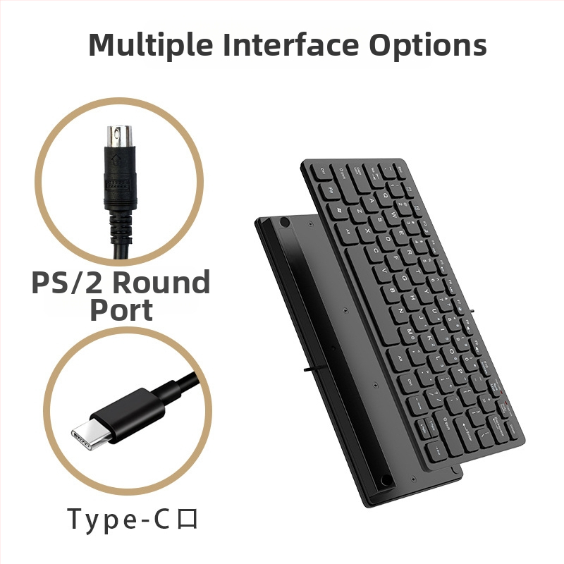 Membránová klávesnica, do 87 kláves, káblové pripojenie, kábel 1,5 m, hmotnosť 230 g