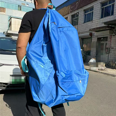 Unisex obrovský nylonový cestovný batoh – voľnočasové cestovanie, skladací dizajn, leto 2024