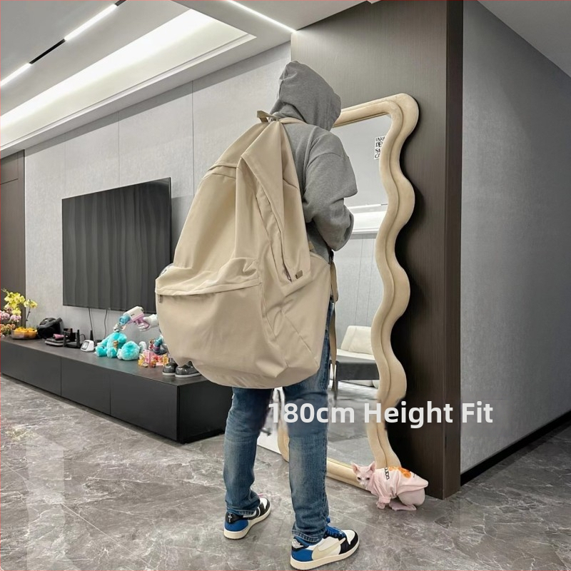 Unisex obrovský nylonový cestovný batoh – voľnočasové cestovanie, skladací dizajn, leto 2024