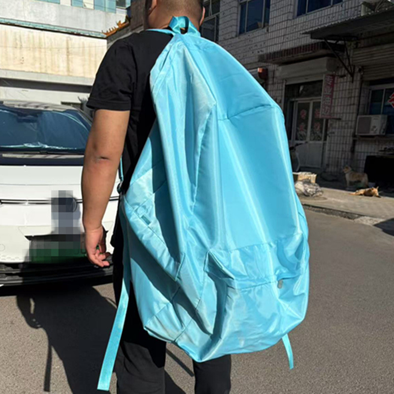 Unisex obrovský nylonový cestovný batoh – voľnočasové cestovanie, skladací dizajn, leto 2024