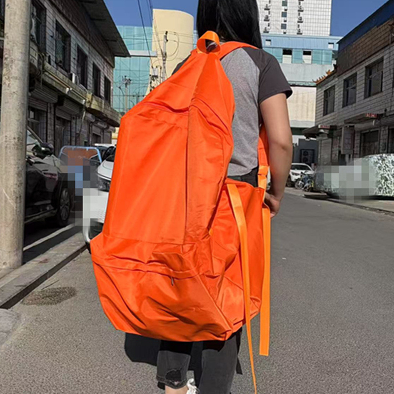 Unisex obrovský nylonový cestovný batoh – voľnočasové cestovanie, skladací dizajn, leto 2024