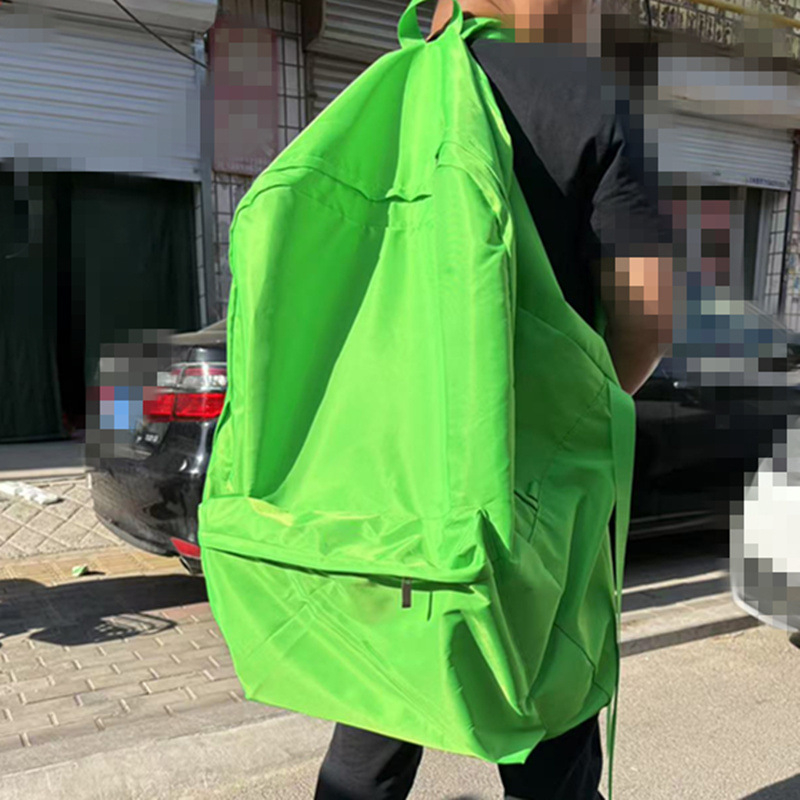 Unisex obrovský nylonový cestovný batoh – voľnočasové cestovanie, skladací dizajn, leto 2024