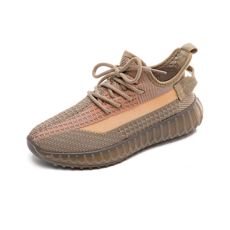 Kokosų bateliai Fly-Knit, kvėpuojantys, lengvi sportbačiai - apvali nosis, vidutinio aukščio kulnas 3-5 cm