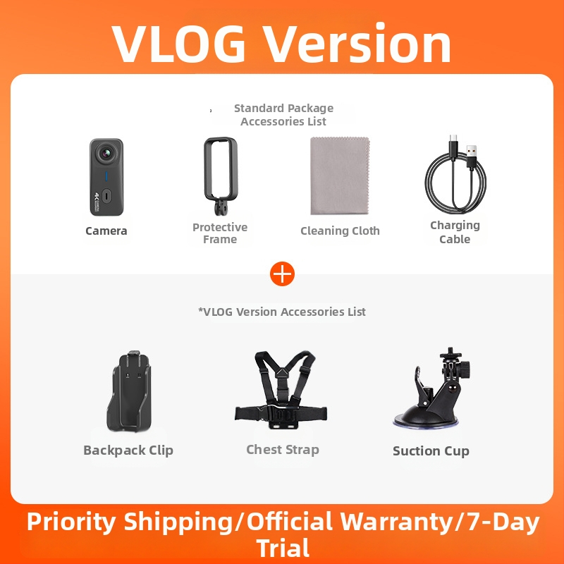 Mountain Dog G10 sporta kamera motocikliem, ūdensizturīga, vlog kamera, 16 MP, TF atmiņas karte, 2 stundu darbības laiks