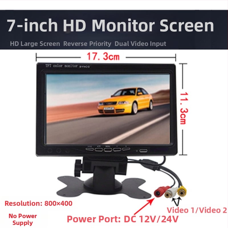 12HS LCD monitorius kompiuteriui — 1280x800 raiška, LCD ekranas, pakavimo parinktys 1–4