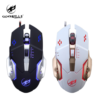 Fire Wolf USB mehanički gaming tipkovnica i miš set, žično, makro programiranje, 3200 DPI, ergonomski, vodootporan, kabel 1.8 m
