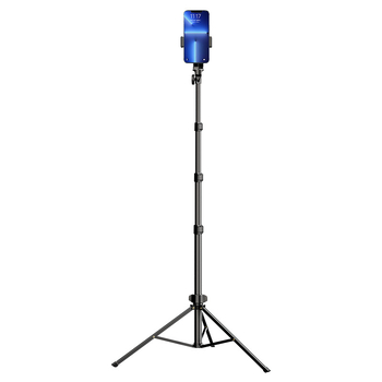 Stativ za prijenos uživo na mobilnom s kuglastom pan-tilt glavom, 3-sekcijske aluminijske noge, PC konstrukcija, nosivost do 2 kg, model D39