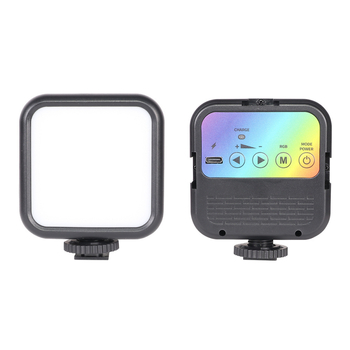 WL62 LED rasvjeta za dopunu za mobitel i kameru na stativu, 5W, 3.7V, stolna uporaba