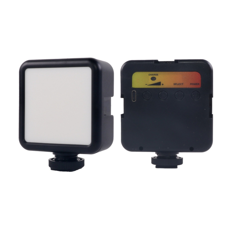 WL62 LED rasvjeta za dopunu za mobitel i kameru na stativu, 5W, 3.7V, stolna uporaba