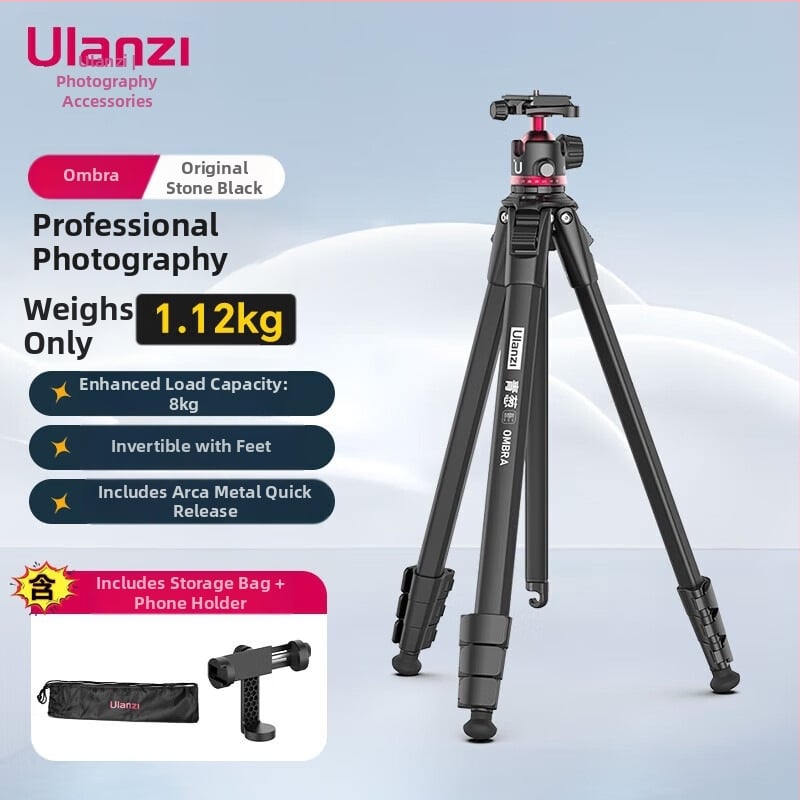 Statīvs ar lodīšu galvu, universālais modelis kamerai, DSLR un viedtālrunim