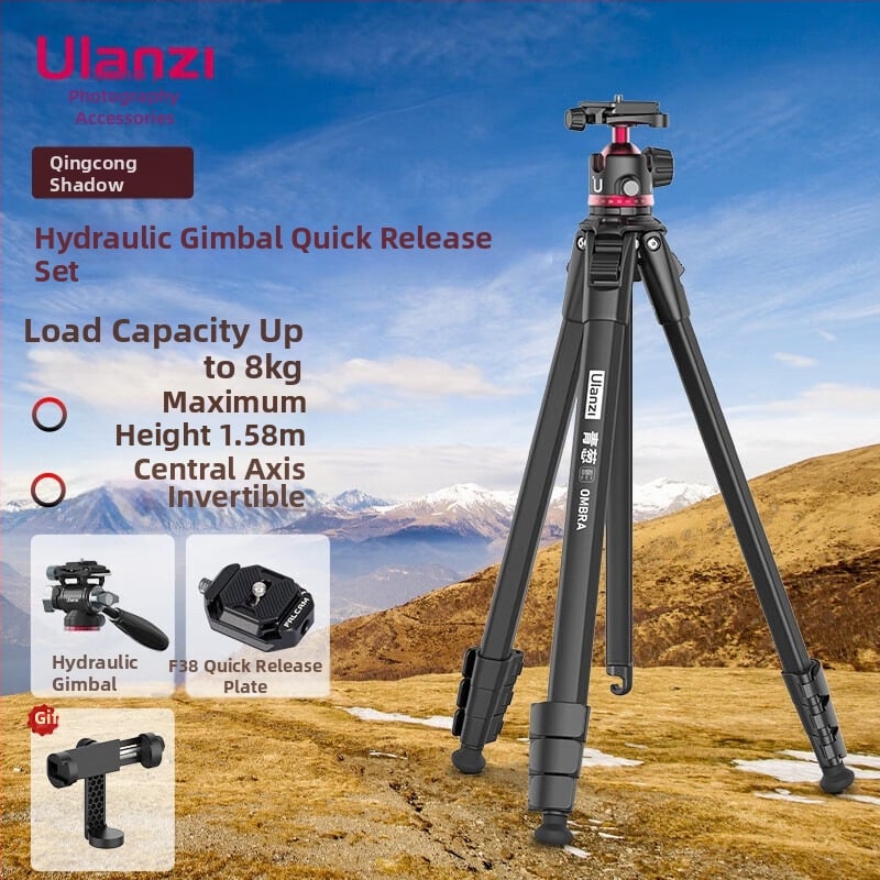 Statīvs ar lodīšu galvu, universālais modelis kamerai, DSLR un viedtālrunim